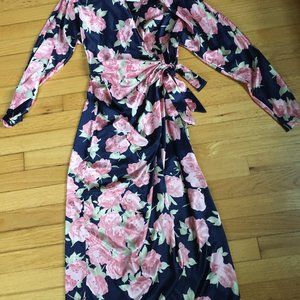 Silk Wrap dress
